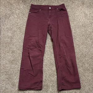 Divided H&M The Easy Soul Wide Leg Plum Jeans